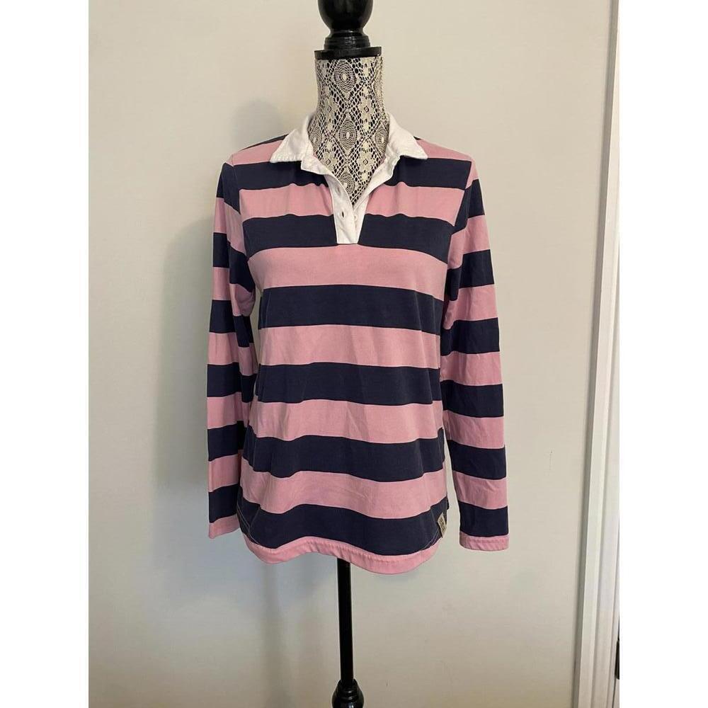Lagoneers rugby pink navy men’s med